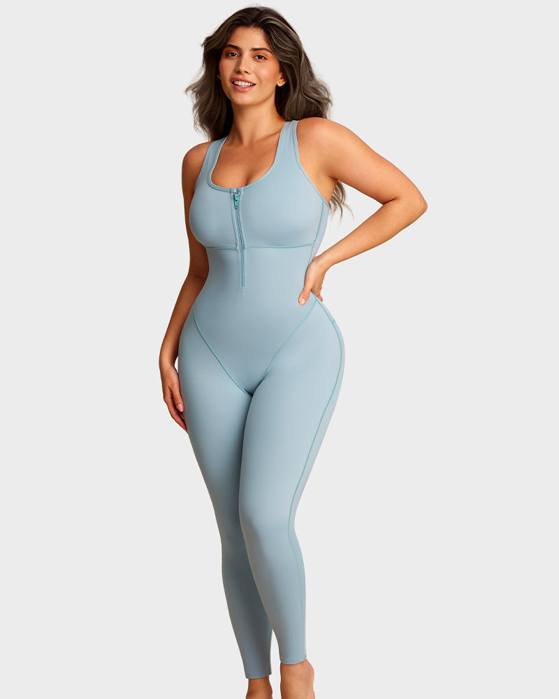 Supportive Compression Workout Jumpsuit