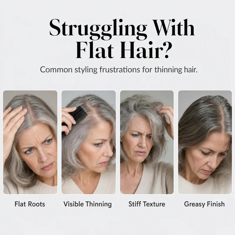 👩 Peach-scented volumizing & setting spray—for lightweight, bouncy hair and long-lasting hold