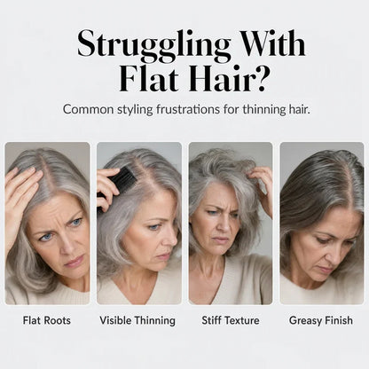 👩 Peach-scented volumizing & setting spray—for lightweight, bouncy hair and long-lasting hold
