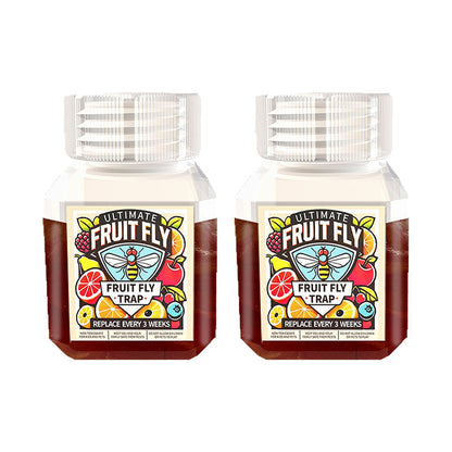 🍎 Fruit Fly Trap Attractant – Easy Indoor Lure for Kitchens & Dining Areas